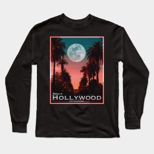 POSTCARD: HOLLYWOOD Long Sleeve T-Shirt